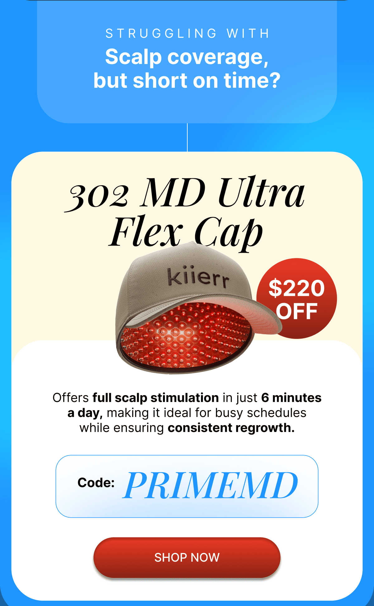 302 MD Ultra Flex Cap