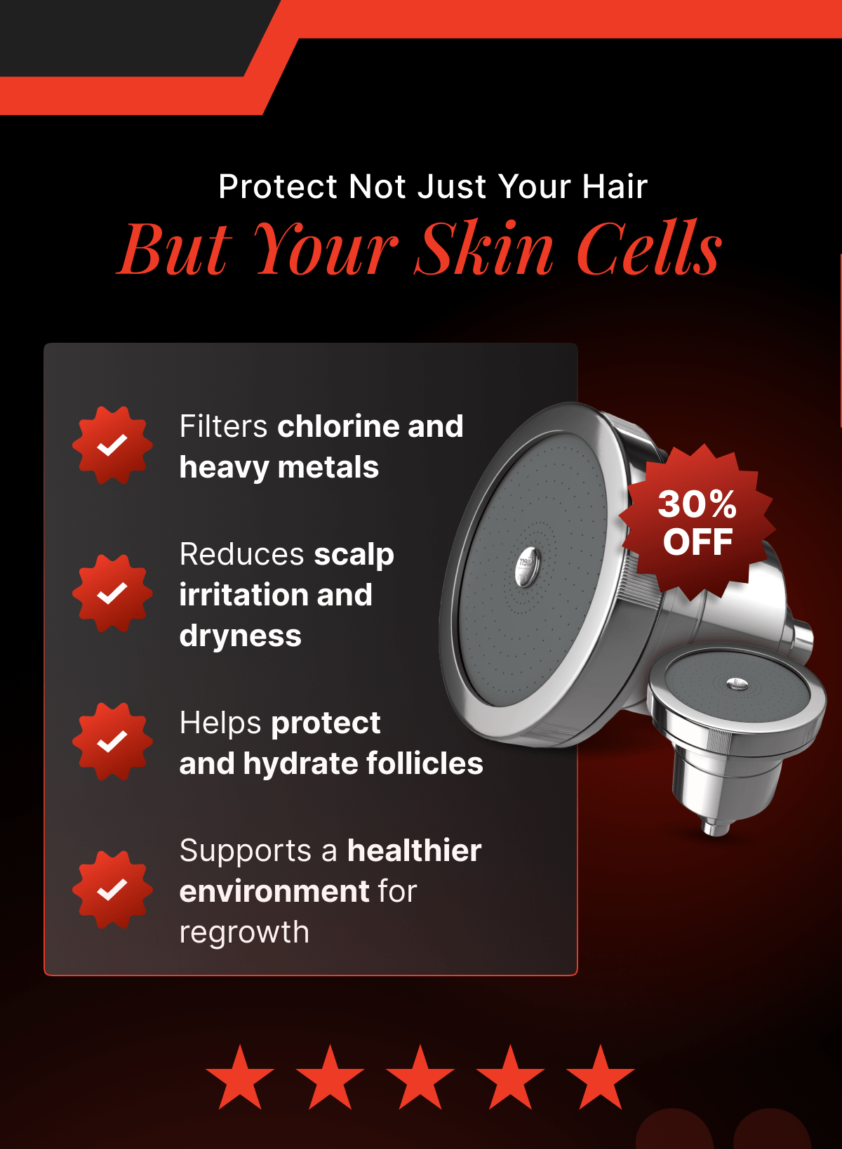 Reduces scalp irritation and dryness