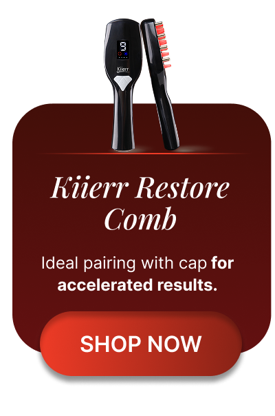 Kiierr Restore: 4-in-1 Advanced Hair Growth Comb