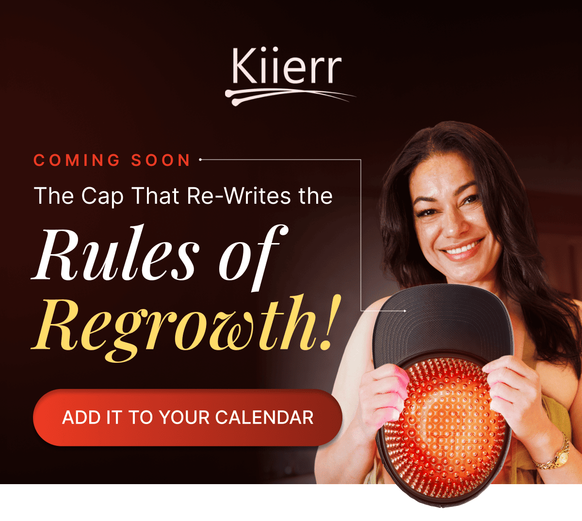 Coming Soon The Cap That Re-Writes the Rules of Regrowth!