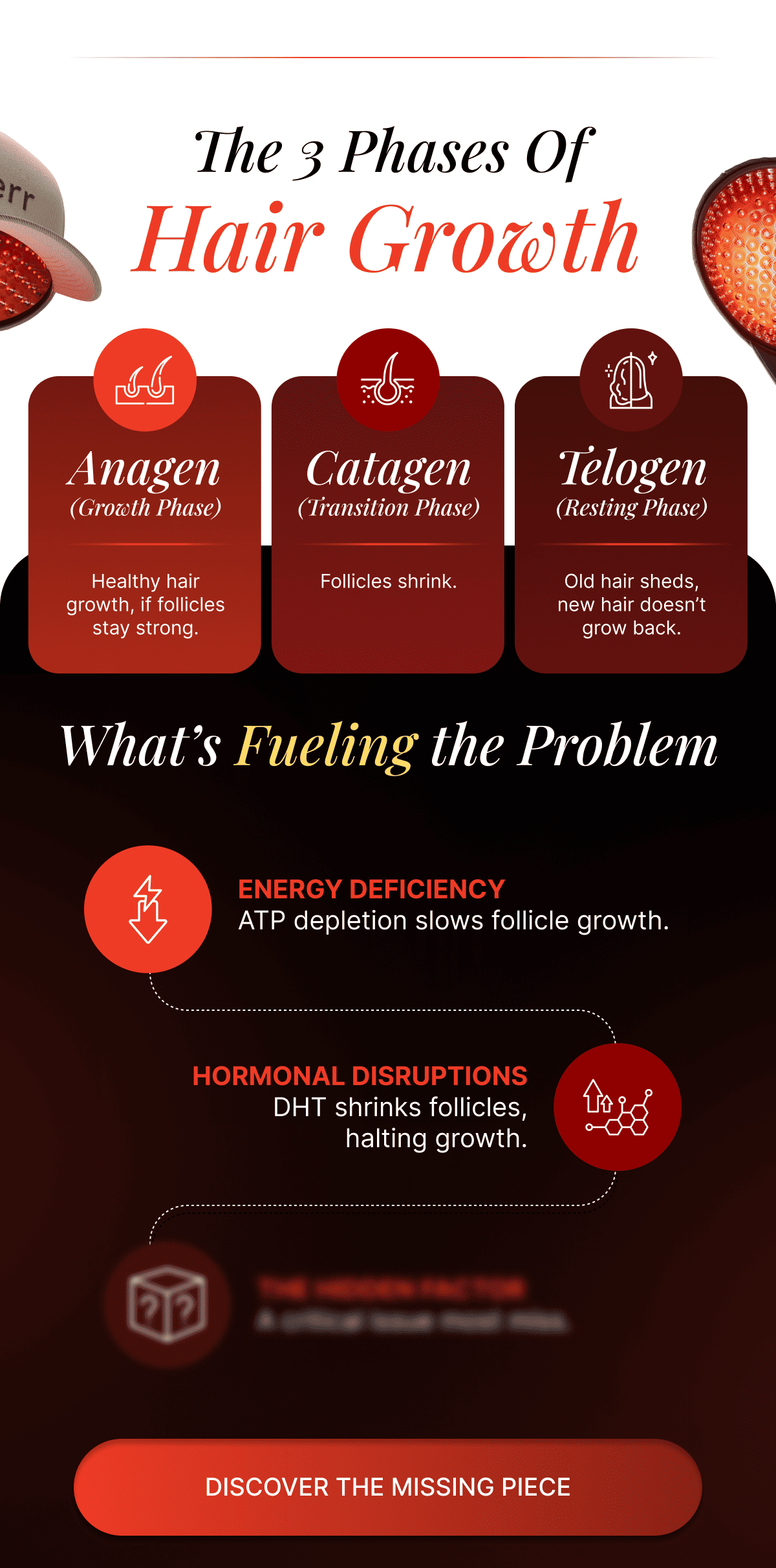 The 3 Phases of Hair Growth