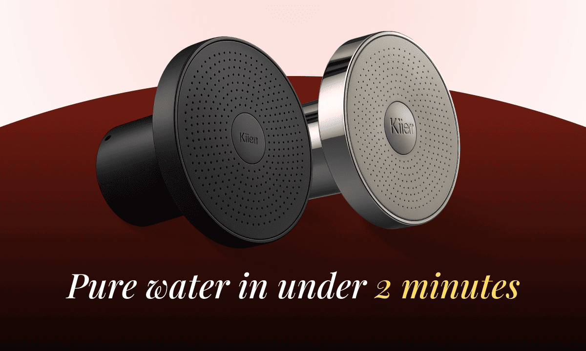 Pure water in under 2 minutes