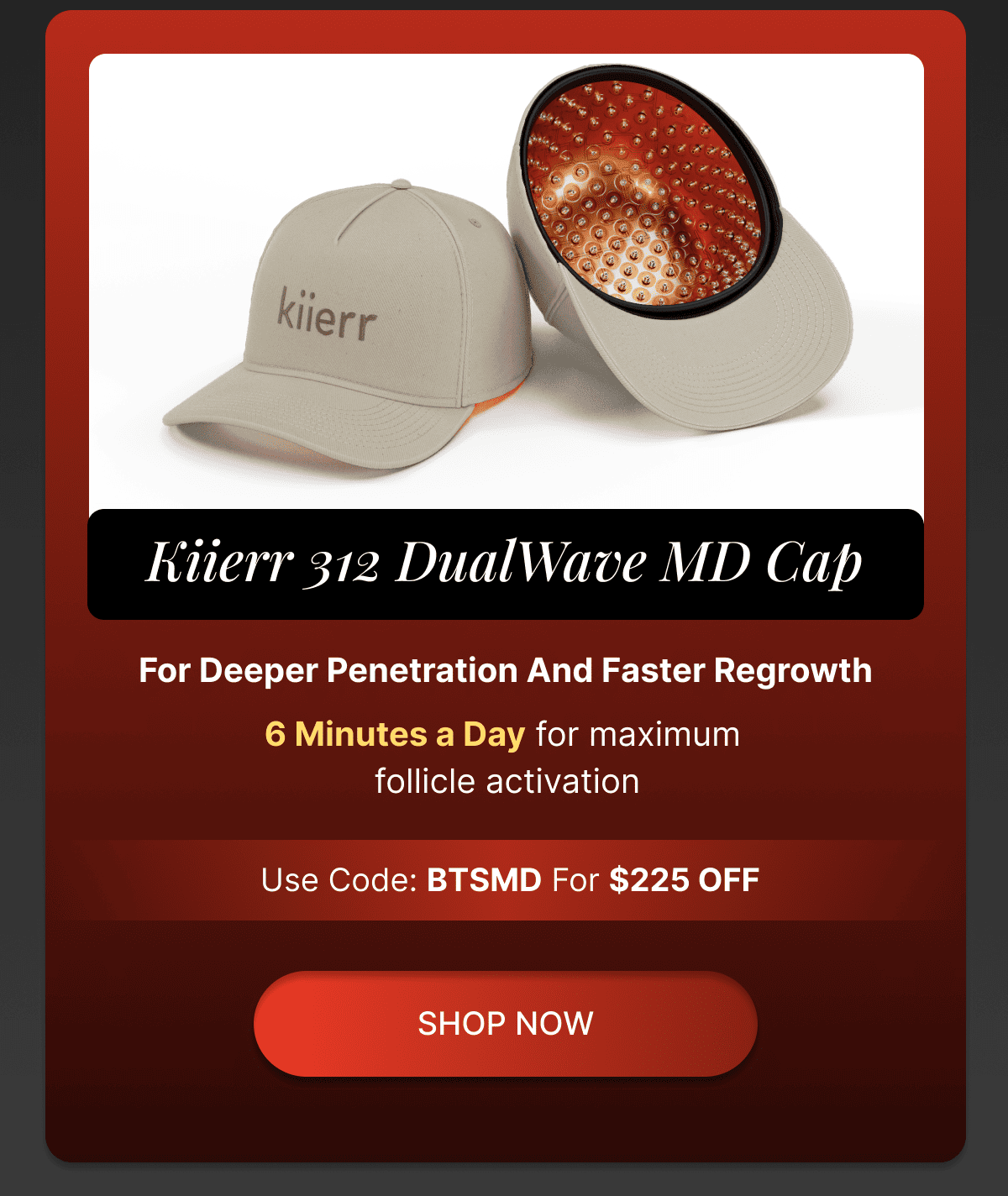 Kiierr 312 DualWave MD Cap