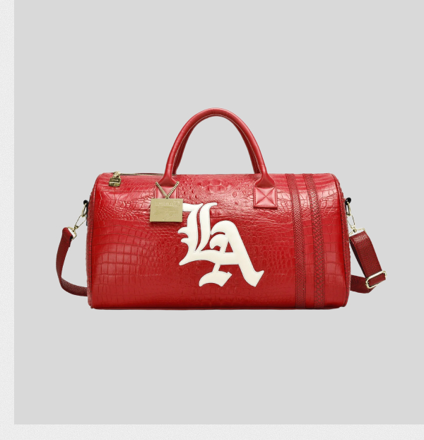 Limited edition red duffle