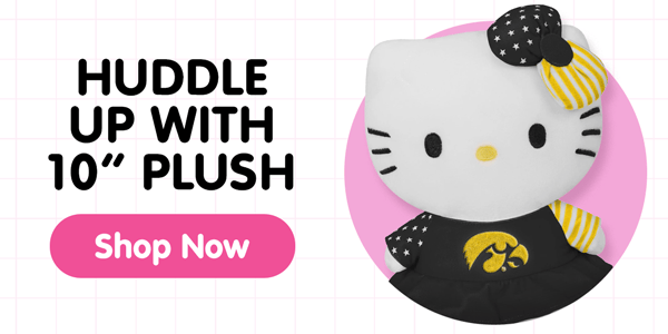 On deck to cuddle with College Hello Kitty® Plush