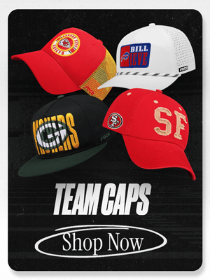 Shop Officially Licensed NFL Team Caps