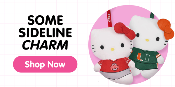 Add some charm to your lineup with College Hello Kitty® Bag Charms