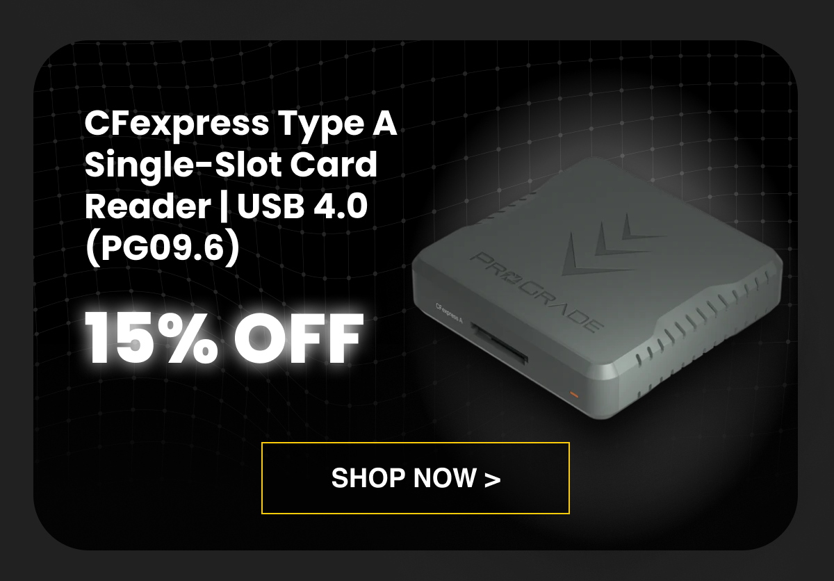 CFexpress Type A Single-Slot Card Reader | USB 4.0 (PG09.6) - 15% OFF