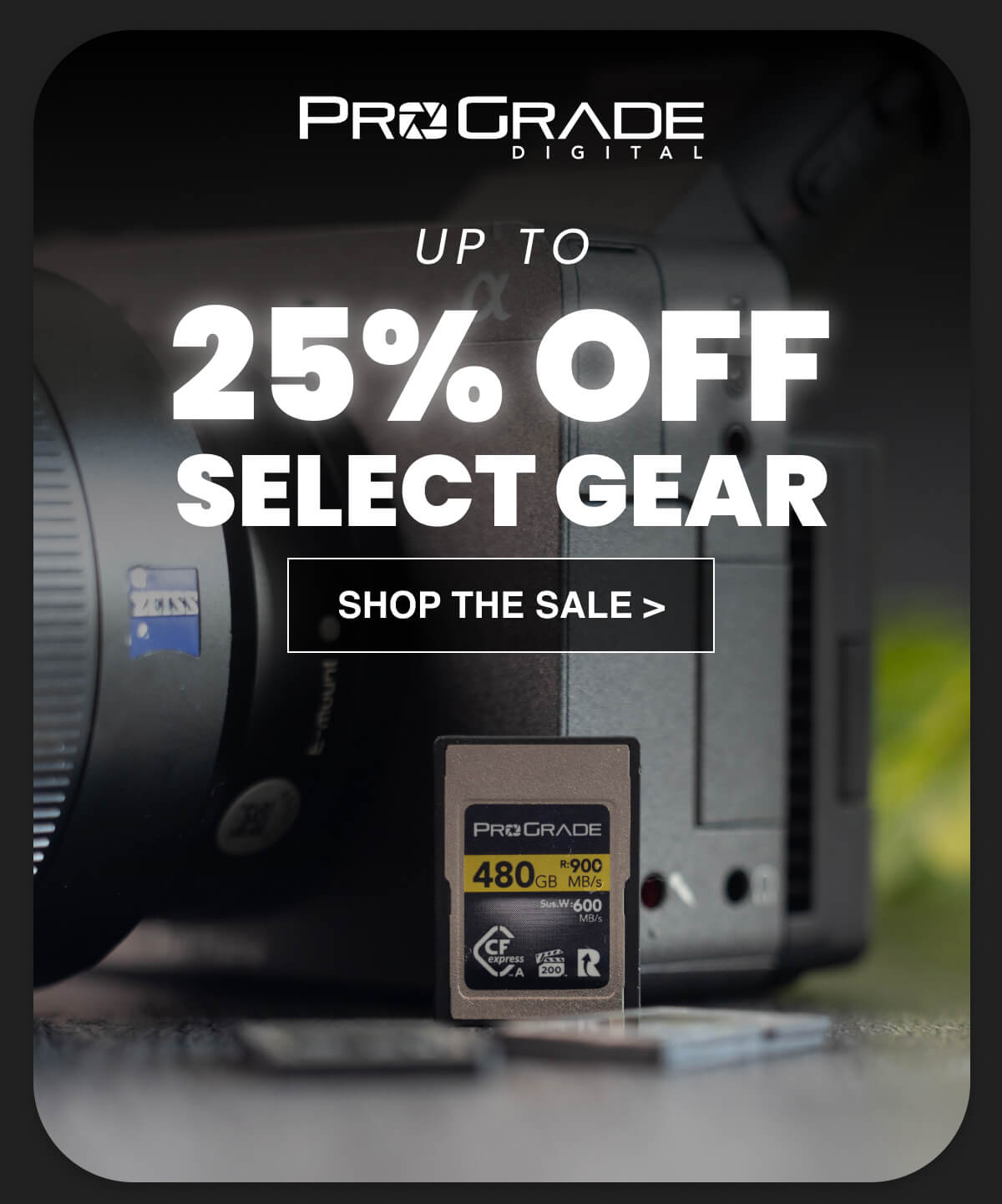 UP TO  25% OFF SELECT GEAR