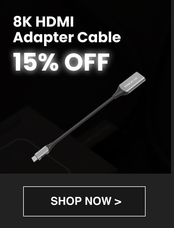 8K HDMI Adapter Cable - 15% OFF