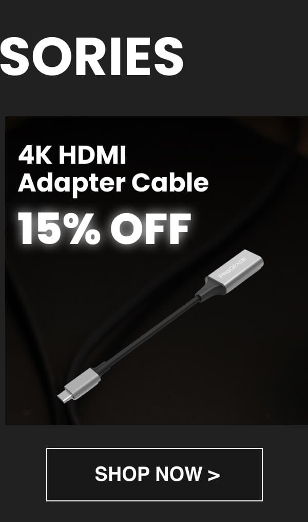 4K HDMI Adapter Cable - 15% OFF