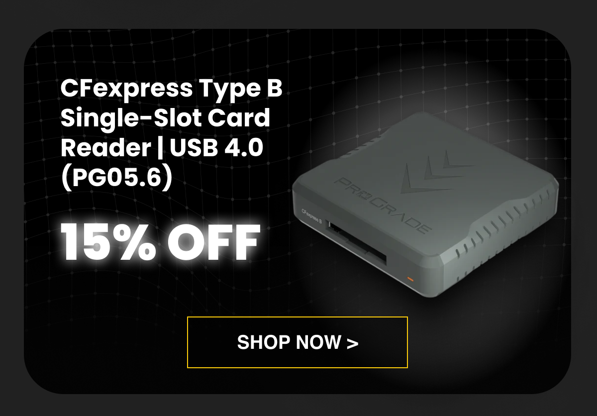 CFexpress Type B Single-Slot Card Reader | USB 4.0 (PG05.6) [15% OFF]