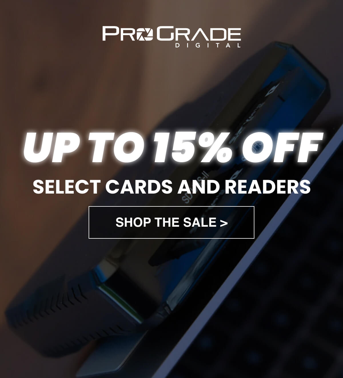UP TO 20% OFF SELECT CARDS AND READERS