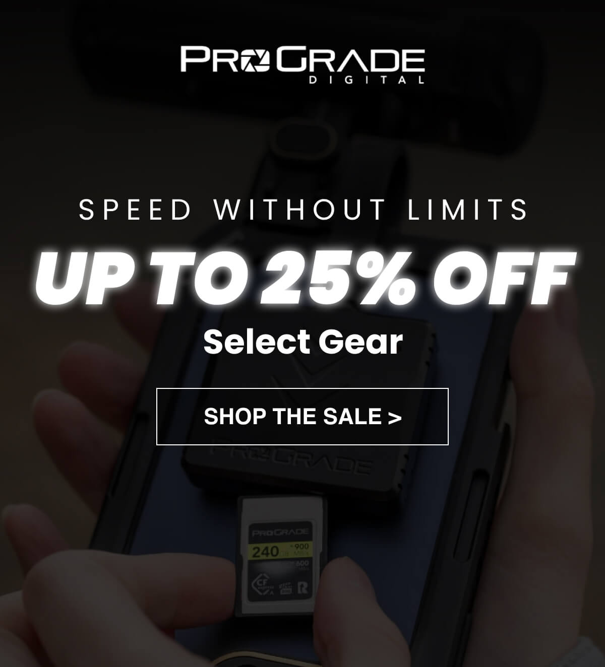 SPEED WITHOUT LIMITS Up To 25% OFF Select Gear