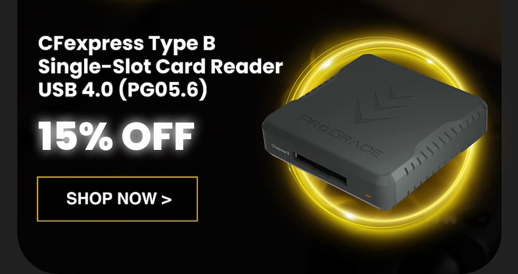 CFexpress Type B Single-Slot Card Reader | USB 4.0 (PG05.6) - 15% OFF