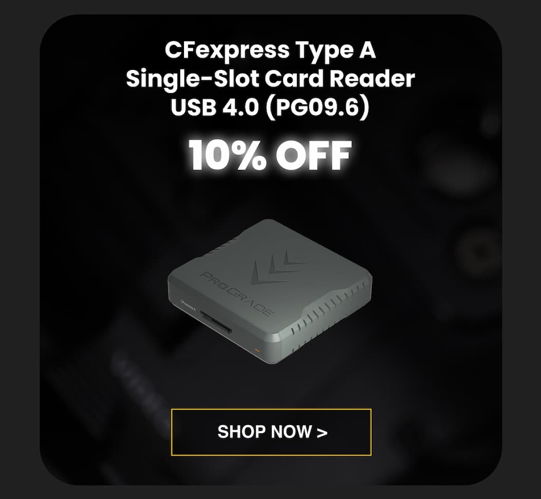 CFexpress Type A Single-Slot Card Reader | USB 4.0 (PG09.6) 10% OFF 