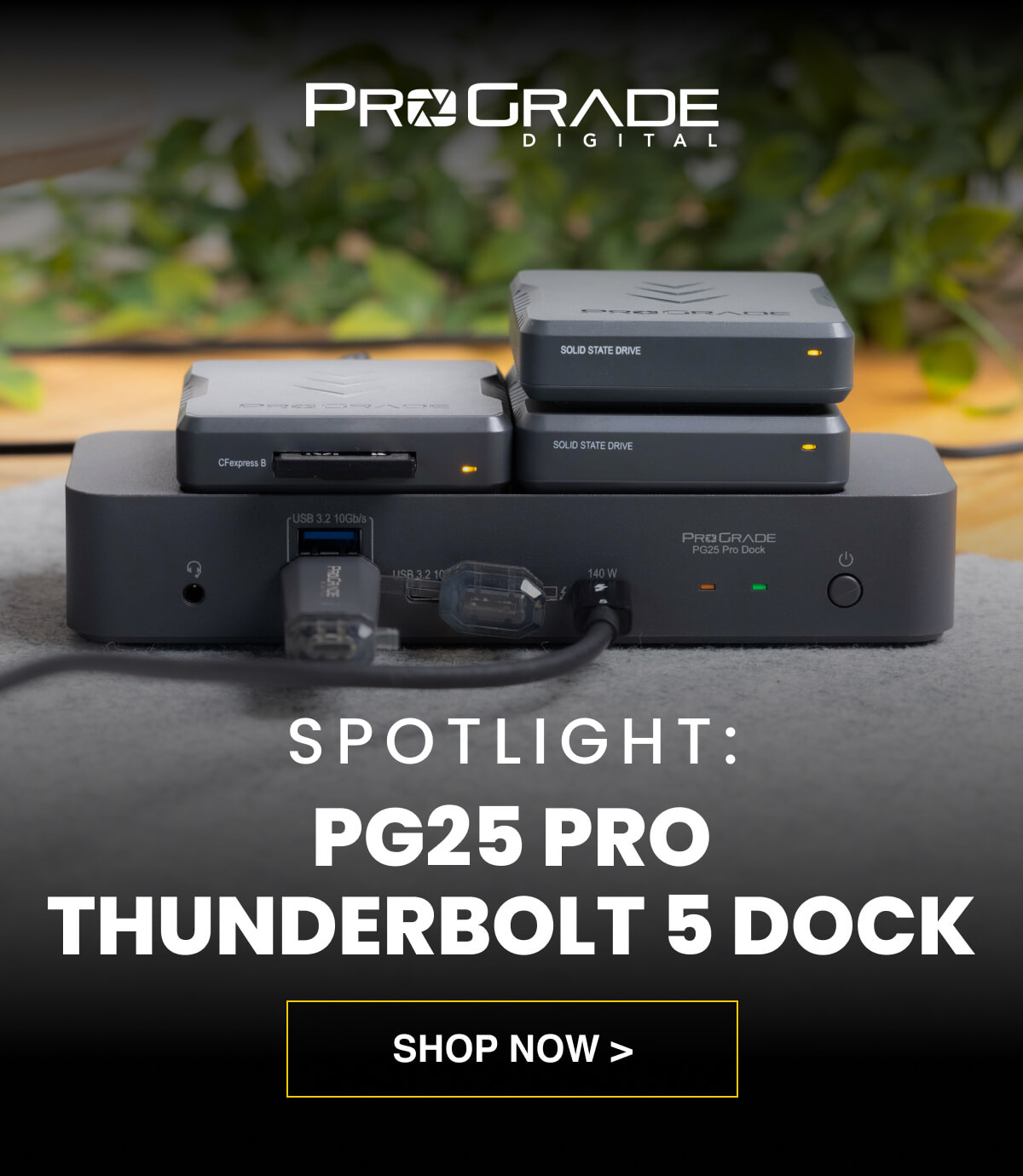 Spotlight: PG25 Pro Thunderbolt 5 Dock Optimize Your Creative Workflow