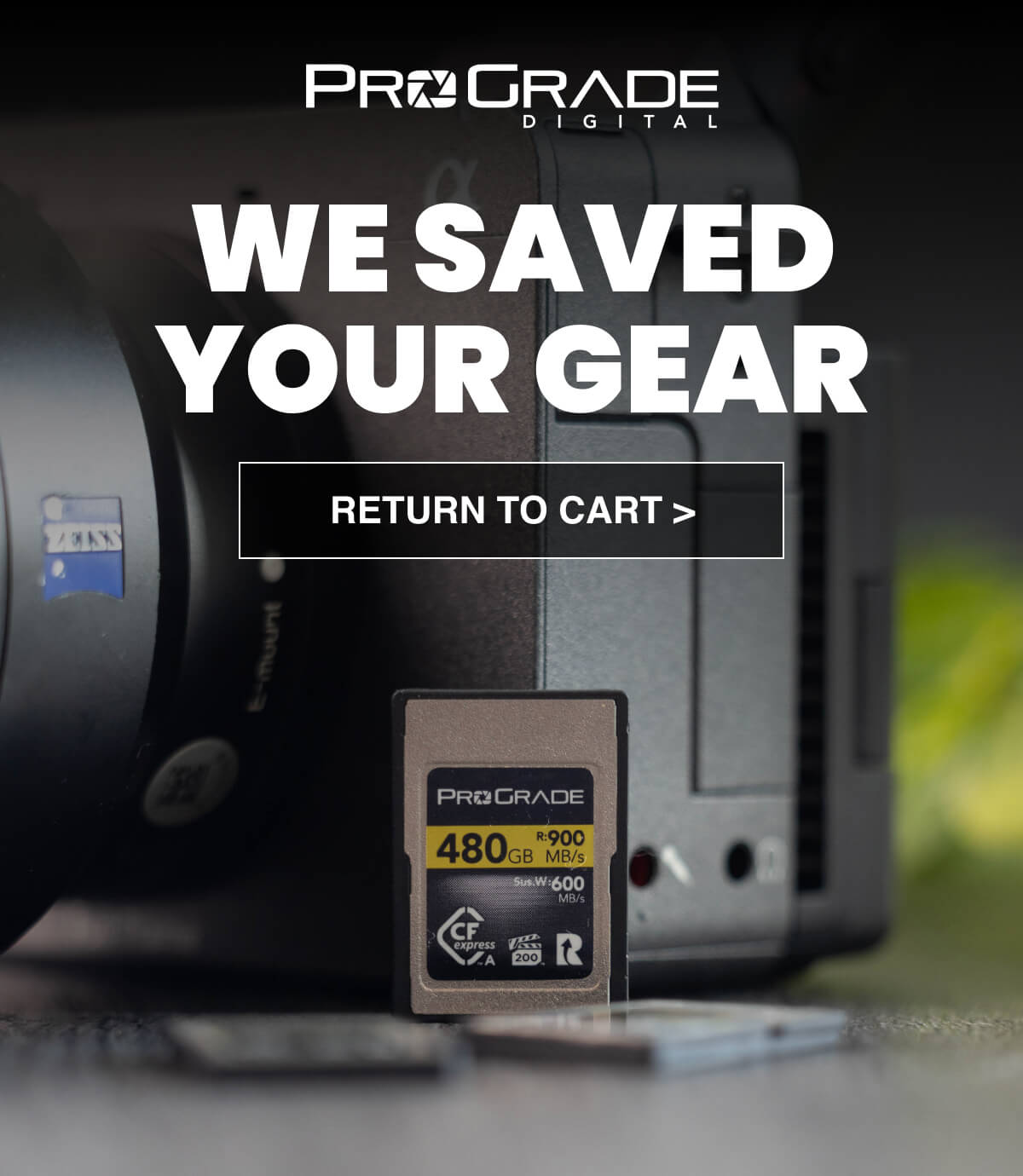 WE SAVED YOUR GEAR