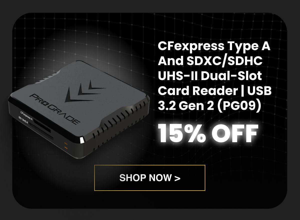 CFexpress Type A and SDXC/SDHC UHS-II Dual-Slot Card Reader | USB 3.2 Gen 2 (PG09) - 15% OFF