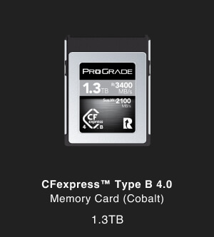 ProGrade Digital CFexpress™ Type B 4.0 Memory Card (Cobalt) 1.3TB