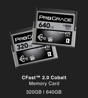 CFast™ 2.0 Cobalt Memory Card