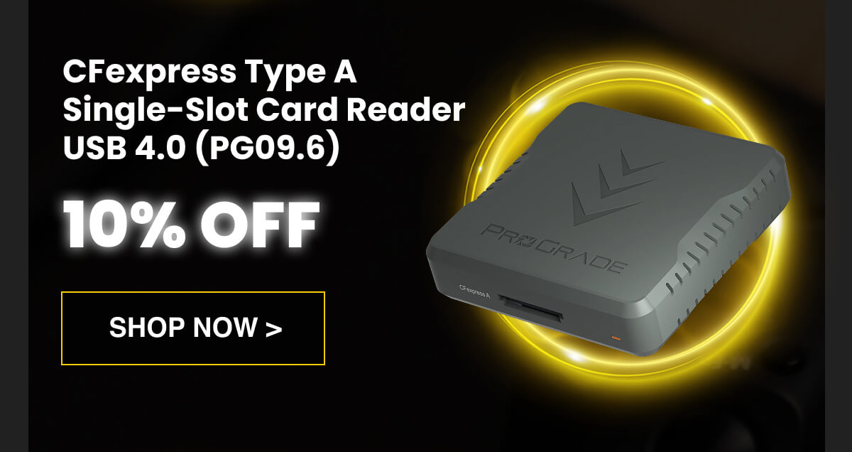 CFexpress Type A Single-Slot Card Reader | USB 4.0 (PG09.6) - 10% OFF