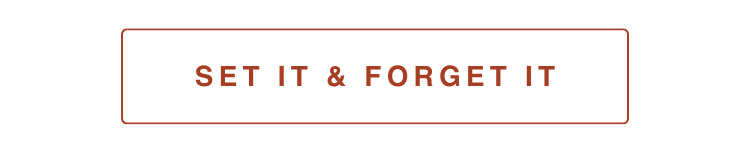 set it and forget it