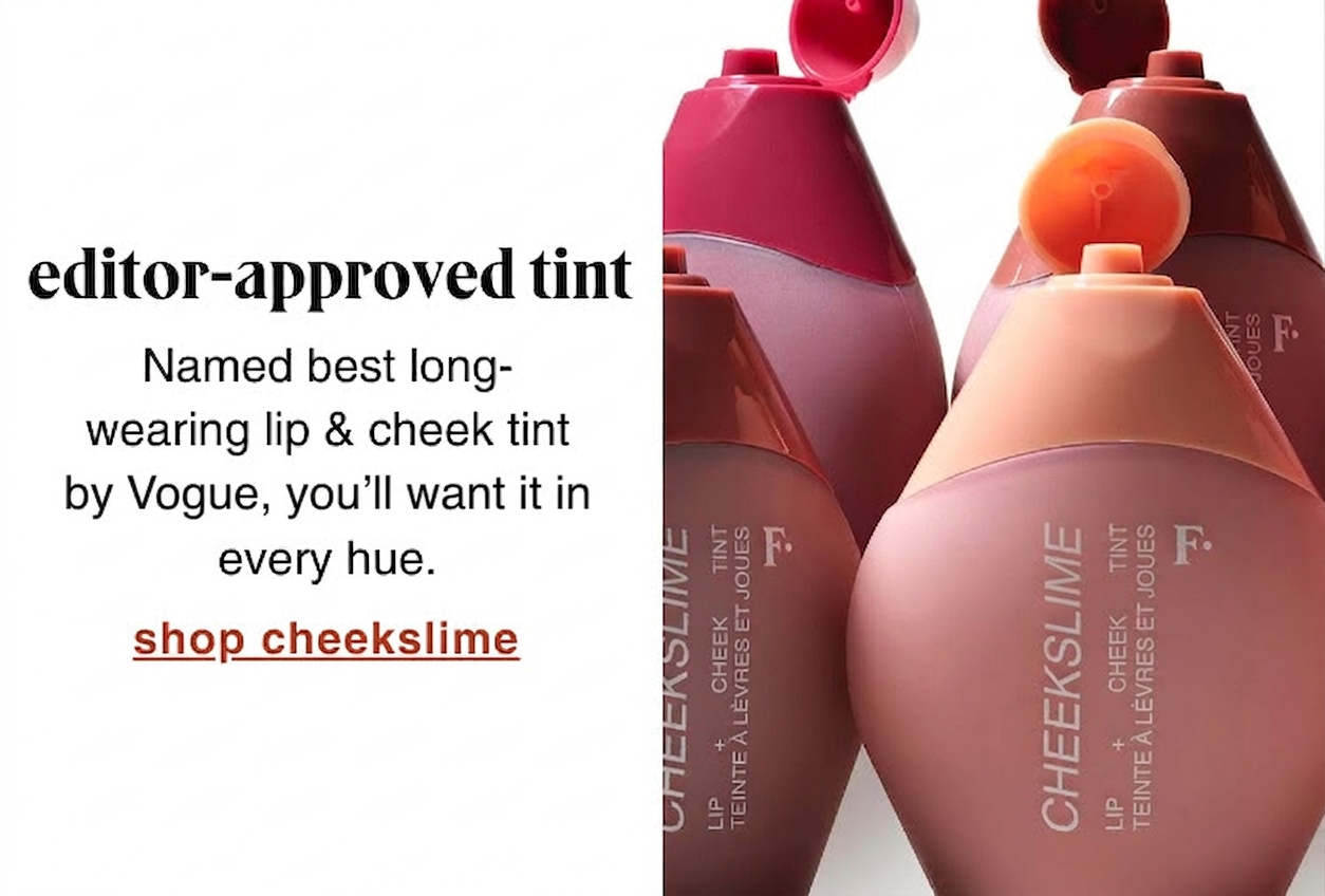 Editor-approved lip and cheek tint by Cheeksime, named best by Vogue.