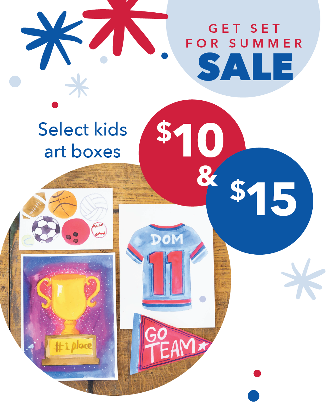 Get Set For The Summer 😎🛒 Let’s Make Art