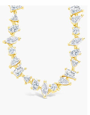 Ellery Adjustable CZ Tennis Necklace