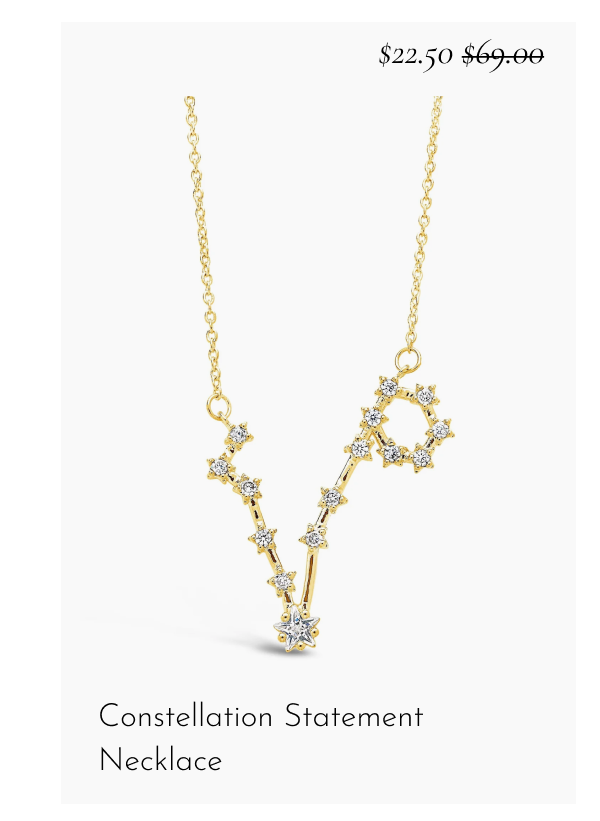 Constellation Statement Necklace - $22.50