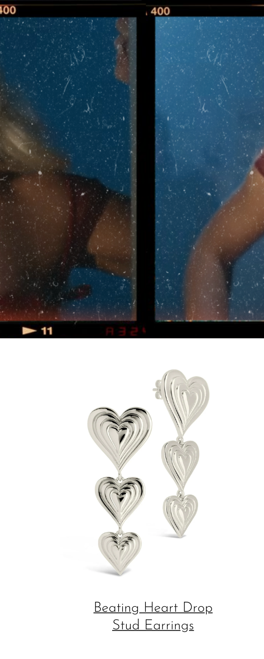 beating heart drop studs