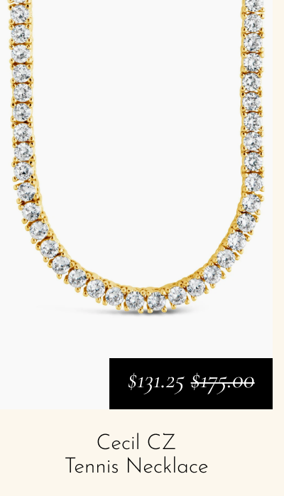 Cecil CZ Tennis Necklace [*$131.25* $175.00]