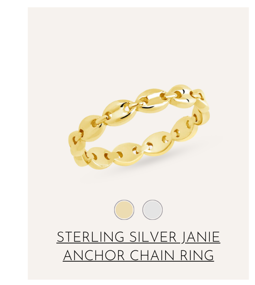 Janie Chain Ring