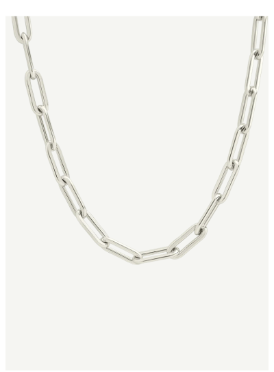Sterling Silver Paperclip Chain Necklace