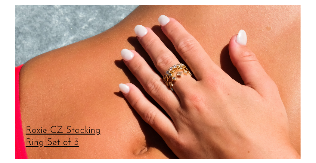 Roxie ring stack of 3