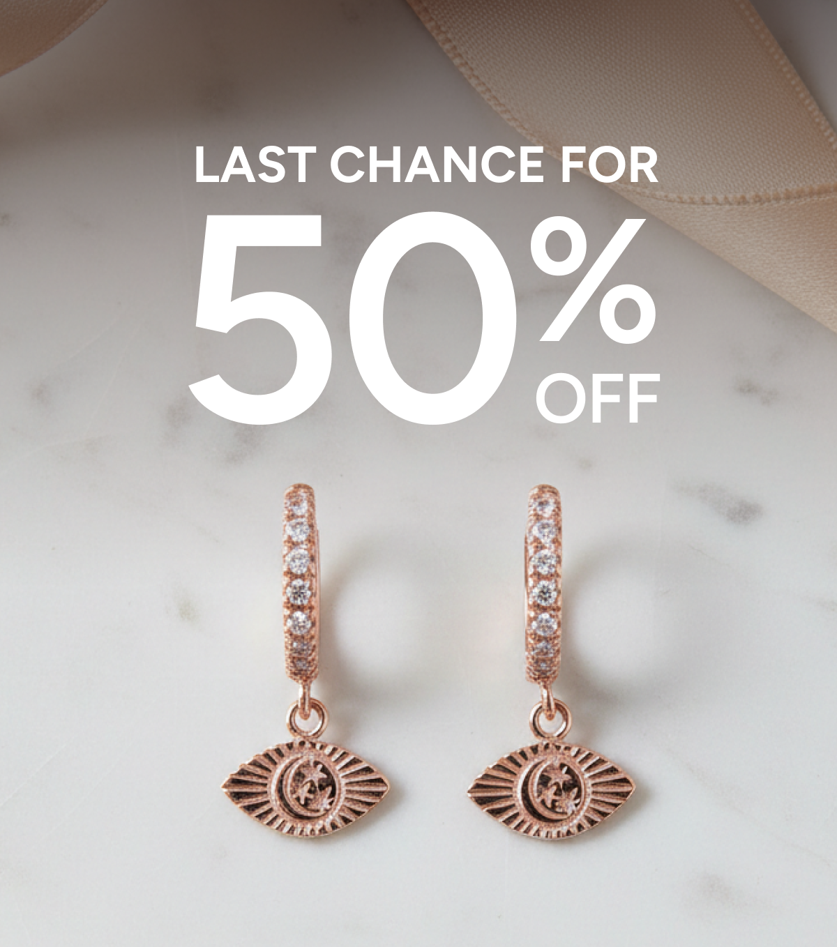 Last chance for 50% off