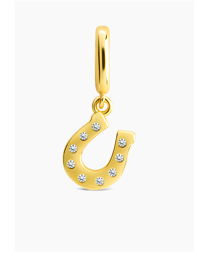 Sterling Silver Horseshoe Charm