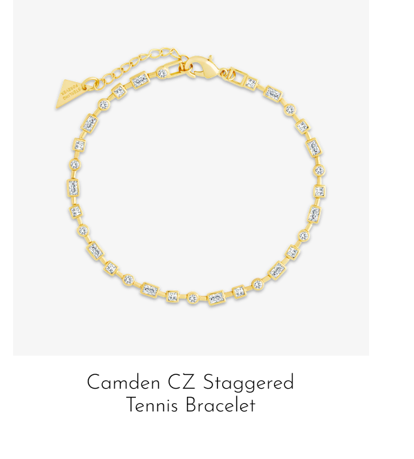 Camden CZ Staggered Tennis Bracelet
