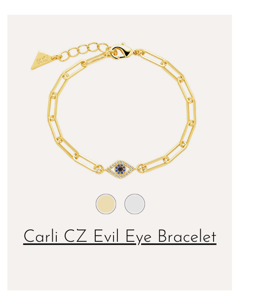 Carli Evil Eye Bracelet