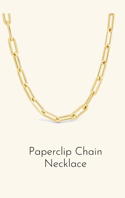 Paperclip Chain Necklace