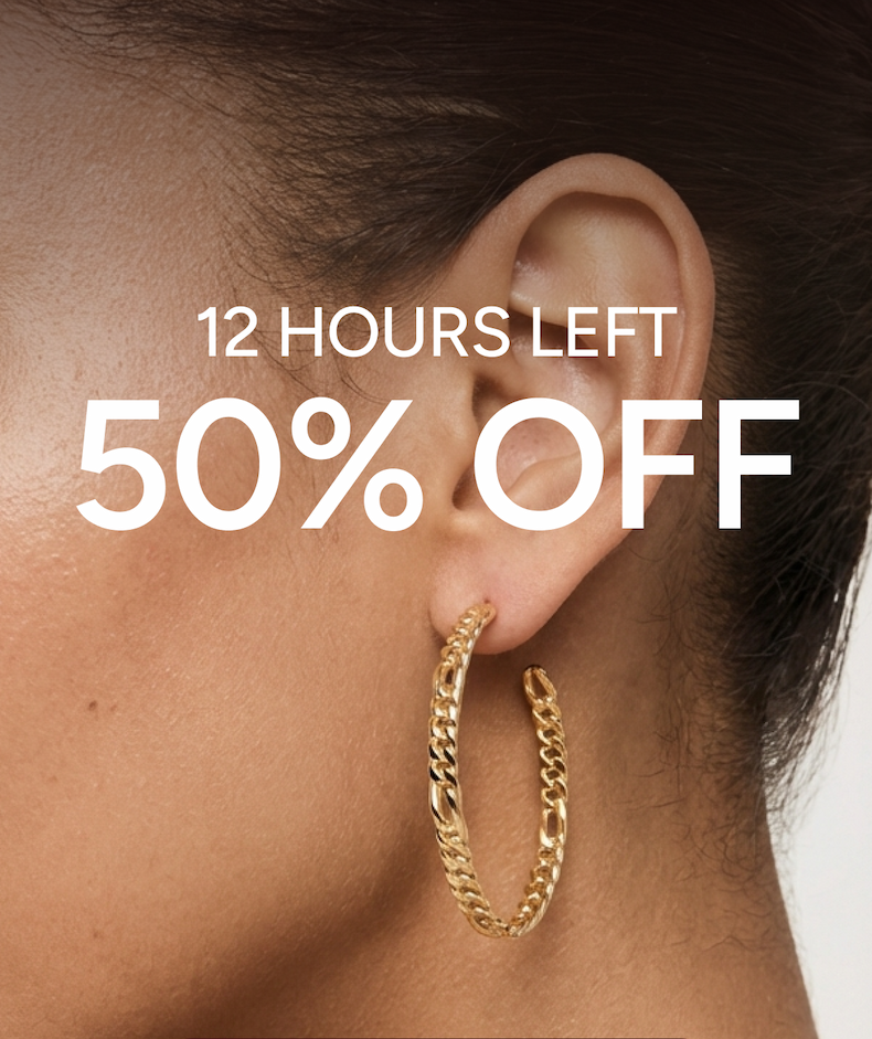 12 hours left: 50% off