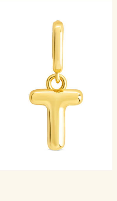 Sterling Silver Initial Charm