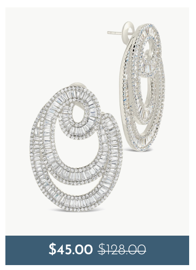 Arie CZ Statement Drop Earrings | $45.00
