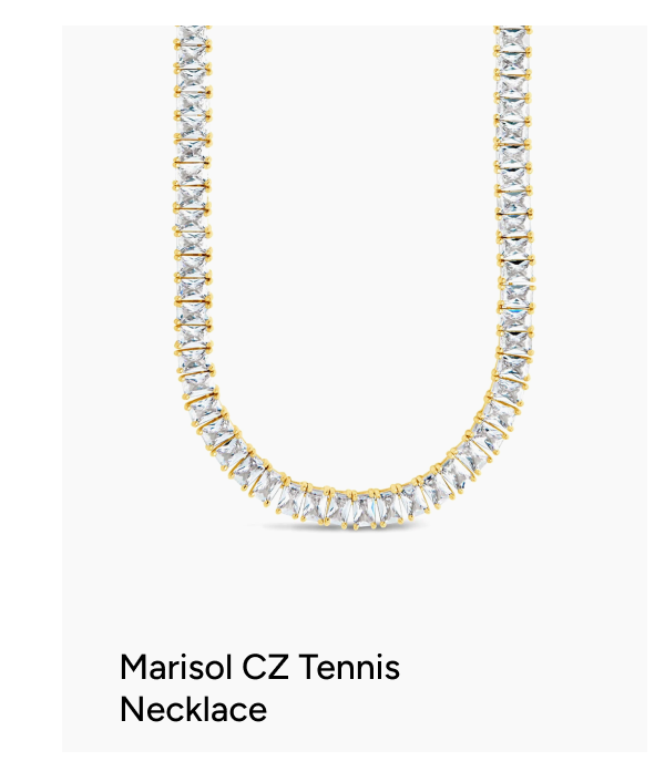 Marisol CZ Tennis Necklace
