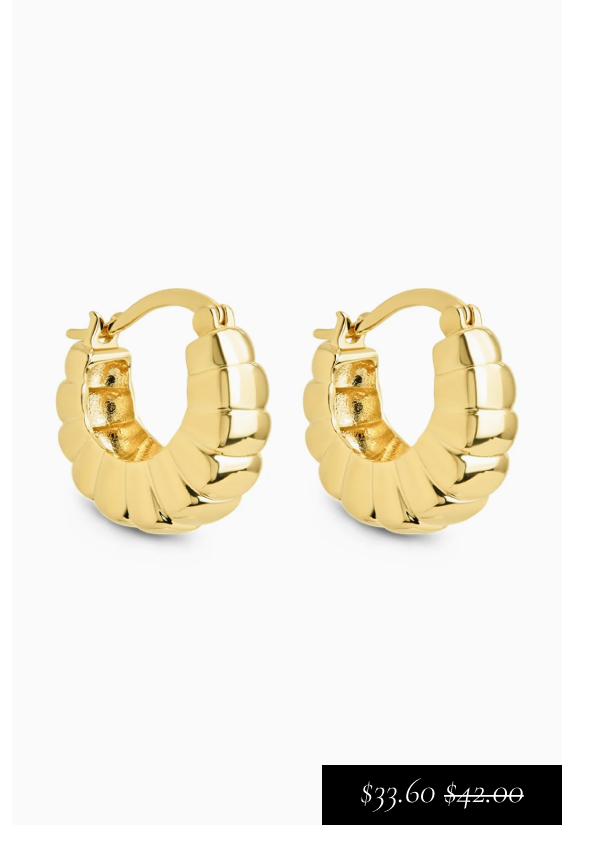 Lysandra Bubble Hoop Earrings