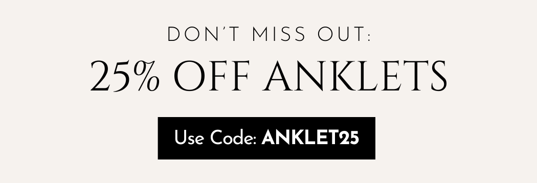 Sterling Forever 25% OFF Anklets