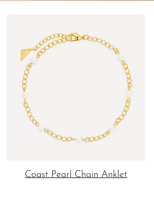 coast pearl anklet