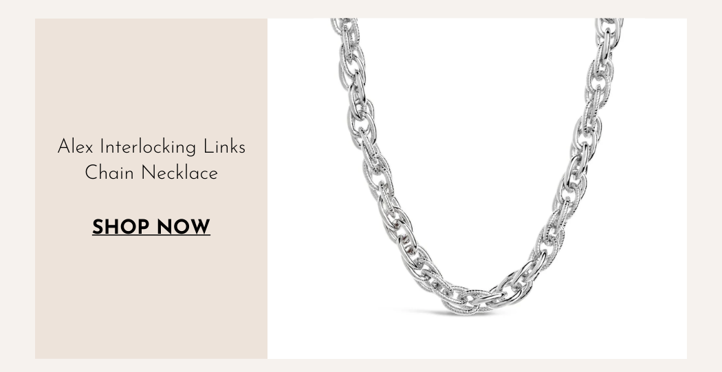 alex chain links necklace