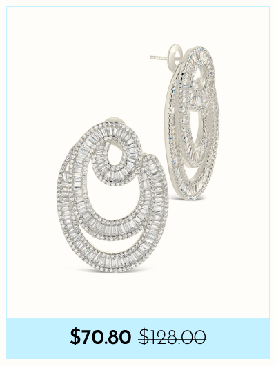 $70.80 Arie CZ Statement Drop Earrings